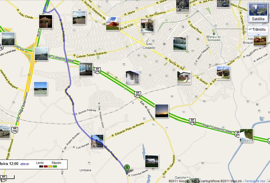 Clique no Mapa para Aumentar